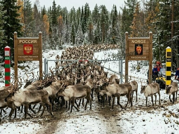 Без паспортов и виз. Олени Норвегии тихо мигрировали в Россию